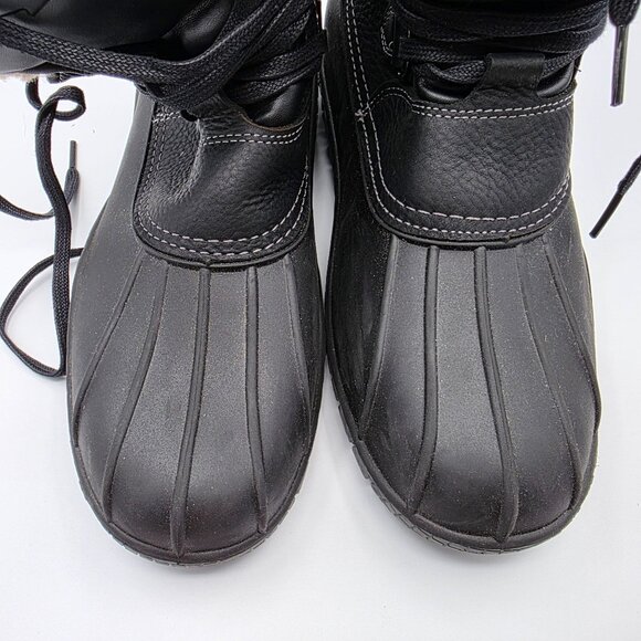 Baffin Yellowknife Mens Size 11 Black Boots Outdoors Winter Casual Comfort - Picture 10 of 13